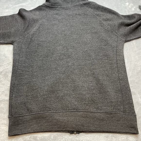 Fight Grind Repeat Hoodie Sweatshirt Mens S Charcoal Full Zip Gym Workout Inspo - Picture 3 of 7